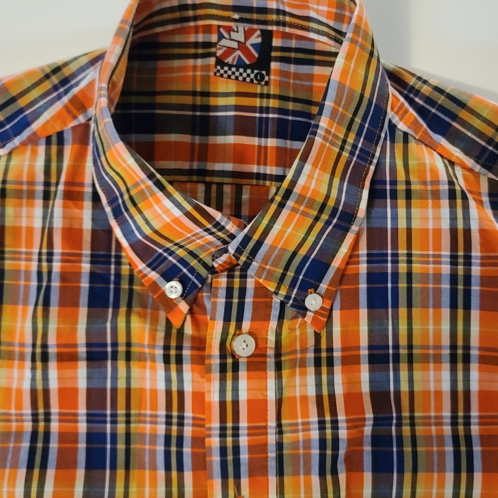 Warrior large Short Sleeve Shirt mod skinhead punk